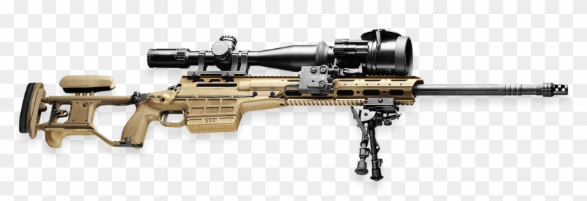 Desert Tan Bolt Rifle Clipart
