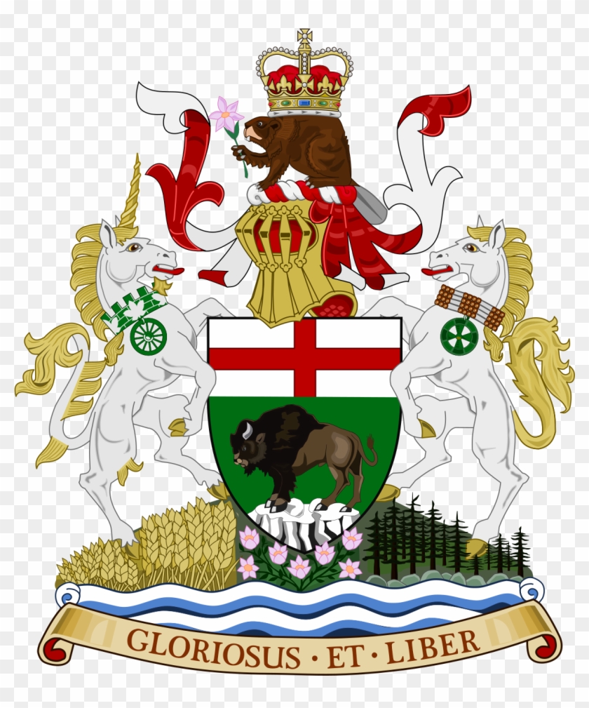 Coat Of Arms Of Manitoba - Manitoba Coat Of Arms Clipart #1423905