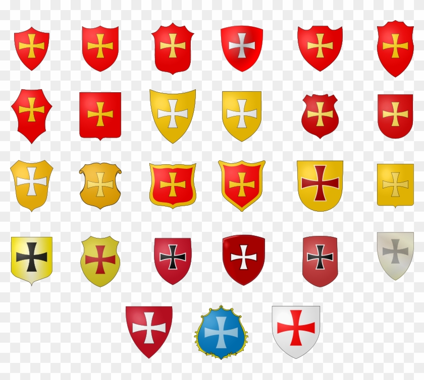 Free Vector The Coat Of Arms - Coat Of Arms Template Clipart #1424009