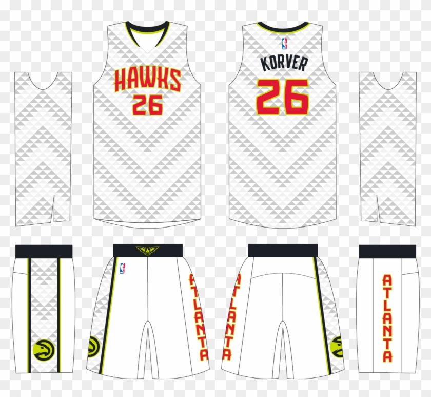 Cim 7l1ukaawien Cim7mvtucaereqv - Atlanta Hawks Jersey Layout Clipart #1424073