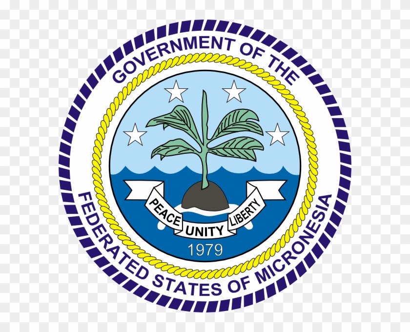 Coat Of Arms Of The Federated States Of Micronesia - Micronesia Logo Clipart #1424081