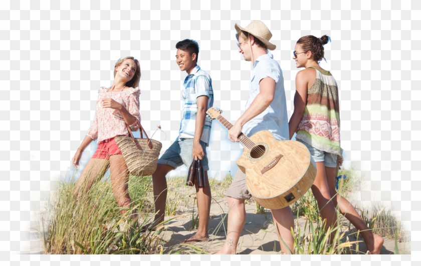 Beach People Png - Outdoor Activities Png Clipart #1424110