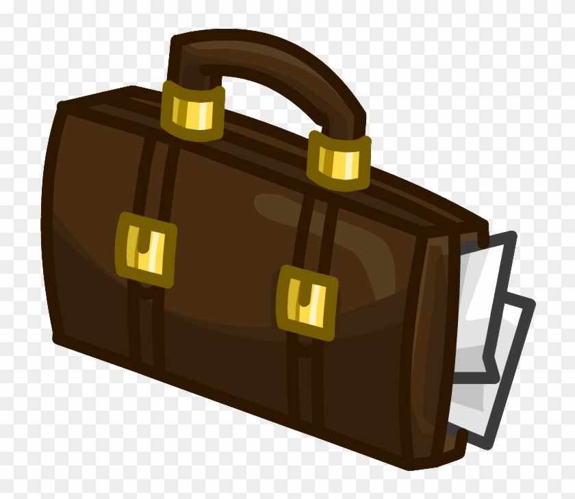 Clip Royalty Free Stock Brief Case Club Penguin Wiki - Club Penguin Briefcase - Png Download #1424176