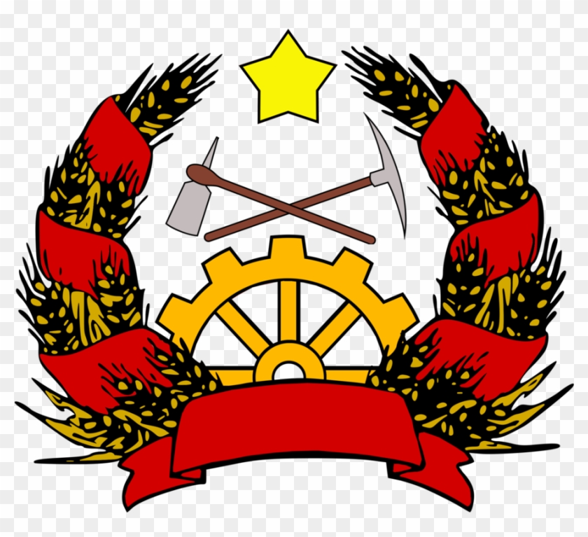 Socialist Coat Of Arms By - British Communist Coat Of Arms Clipart #1424236