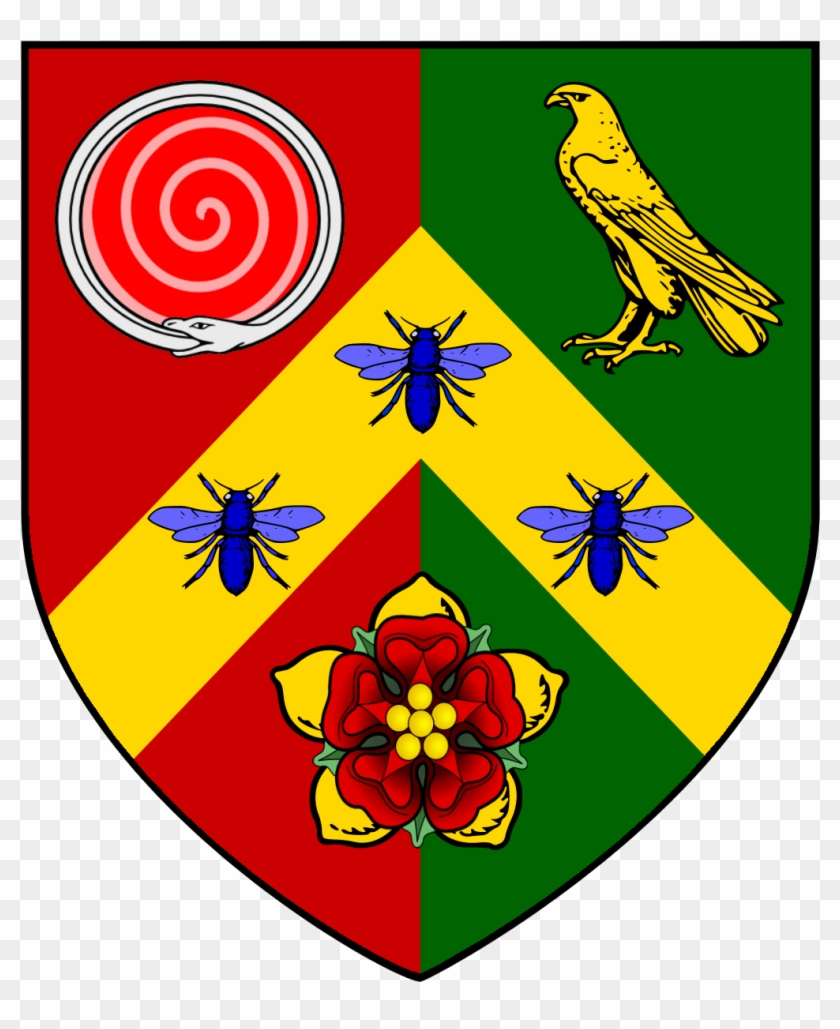 Heraldic Shield Template - Emblem Clipart #1424287