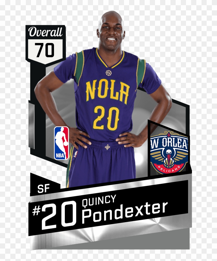 Quincy Pondexter - Alonzo Mourning Nba 2k17 Clipart #1424309