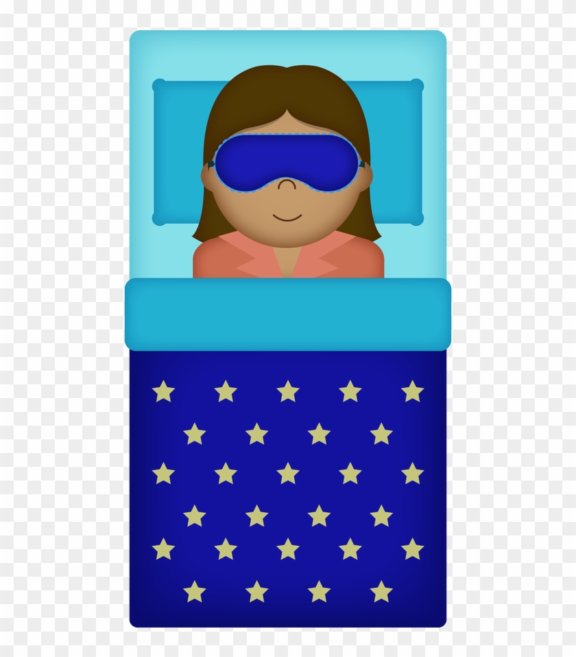 With Enough Sleep, Girls Can Have The Energy To Be - Cartoon Clipart