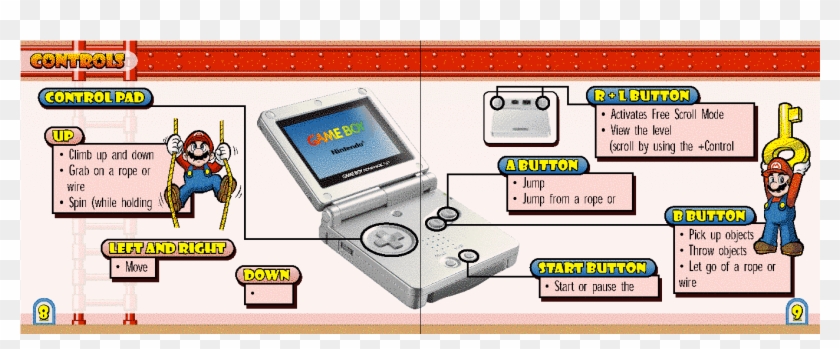 Download - Mario Vs Donkey Kong Nintendo Game Boy Advance Clipart