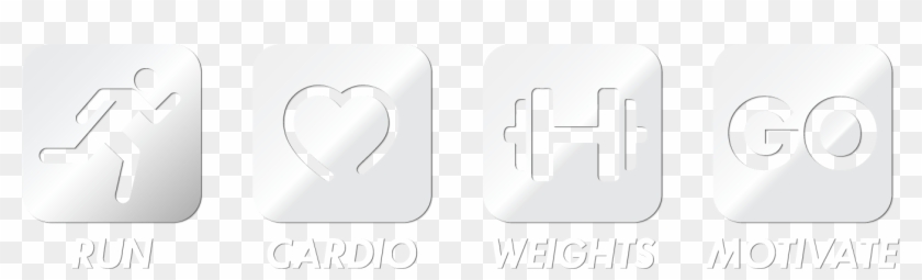 Gym Music Workout Icons - Workout Gym Logo Png Clipart #1425866