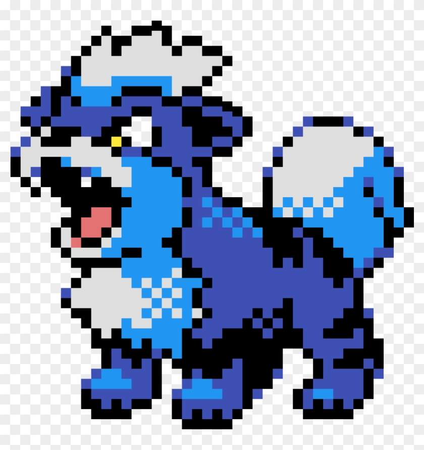 My Shiny Growlithe Pixel Art Growlithe Clipart Pikpng