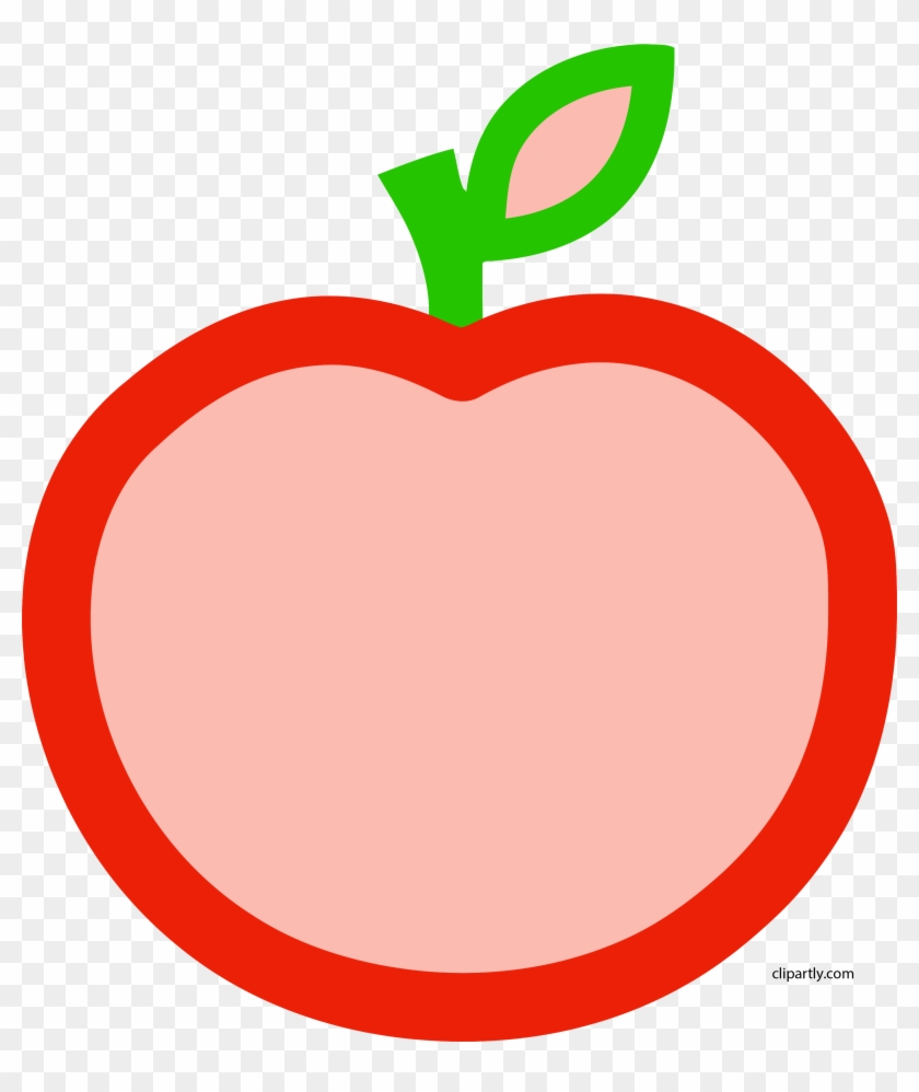 Oops Speech Bubble - Clipart Apple Cut In Half - Png Download #1426258