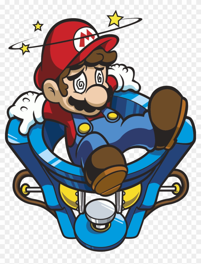 Boo And Piranha, Mario Game Over - Mario At The Hospital Clipart #1426401