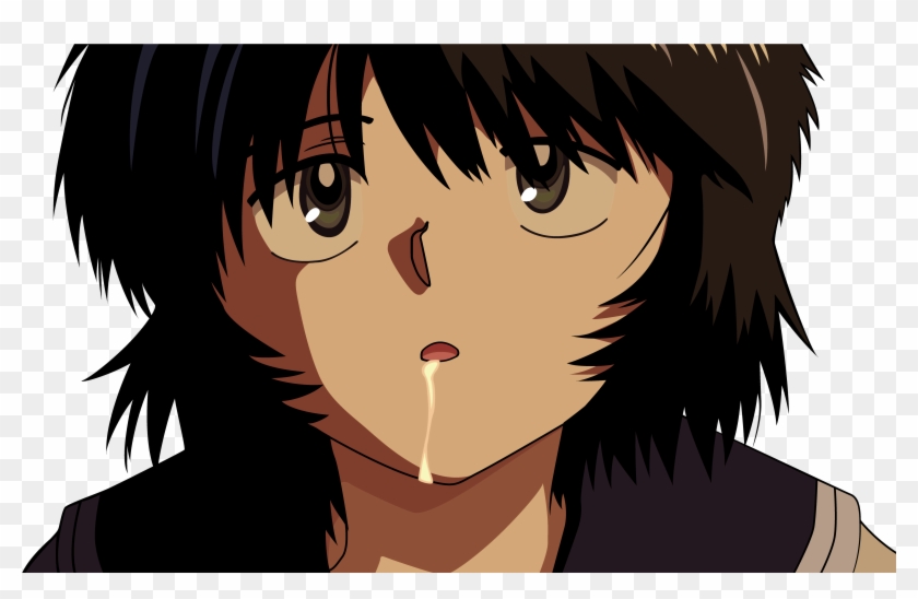 Drool Large , - Natsu No Kanojo X Clipart #1426663