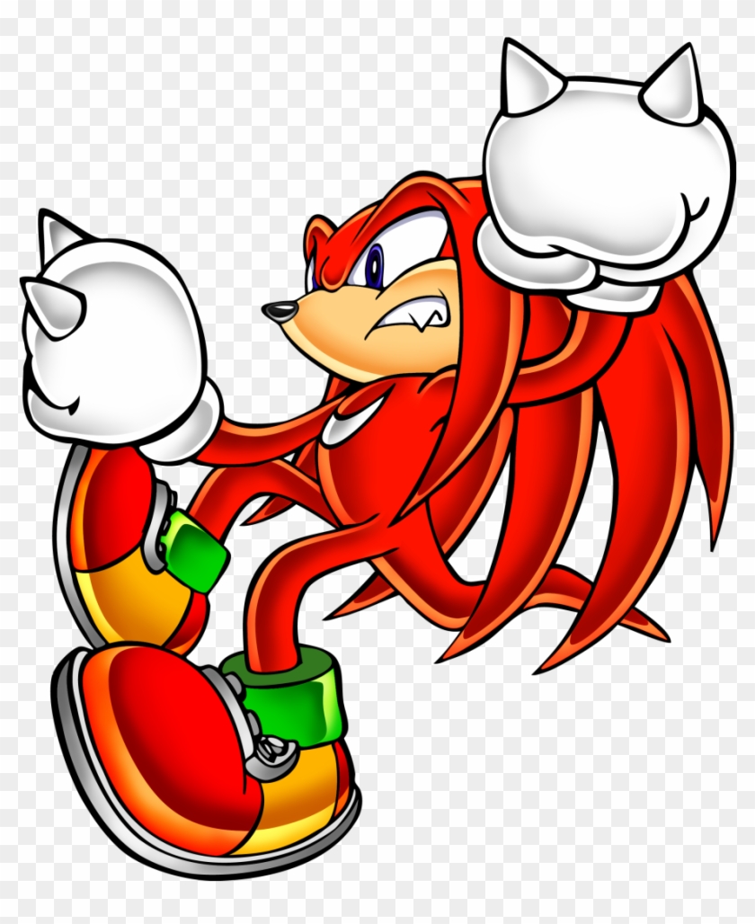 Sonic Adventure Knuckles Png Clipart #1426757