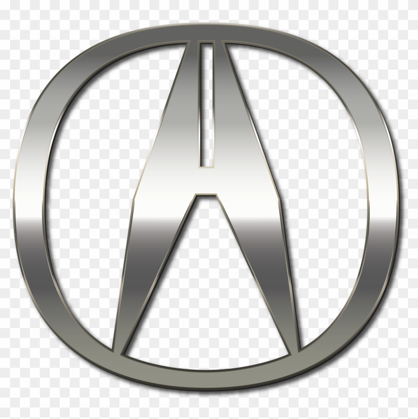 Die Weiße Farbe In Dem Acura Logo Repräsentiert Vertrauen, - Emblem Clipart #1427027
