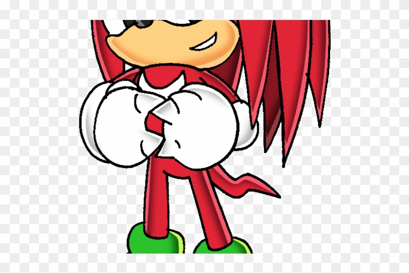 Sonic The Hedgehog Clipart Knuckles The Echidna - Classic Knuckles The Echidna - Png Download