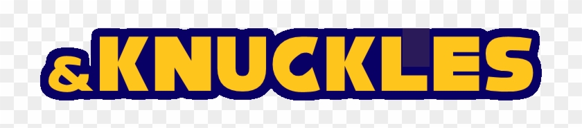 And Knuckles Transparent - Orange Clipart