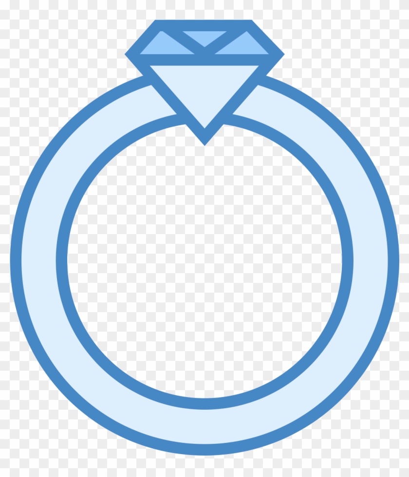 Ring Side View Icon - Circle Clipart #1427243