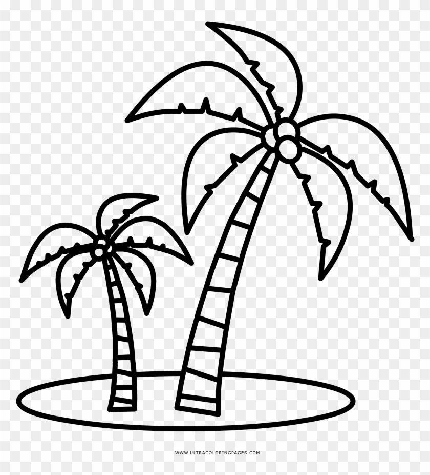 Dibujo De Palmeras Para Colorear Ultra Coloring Pages Clipart #1427333