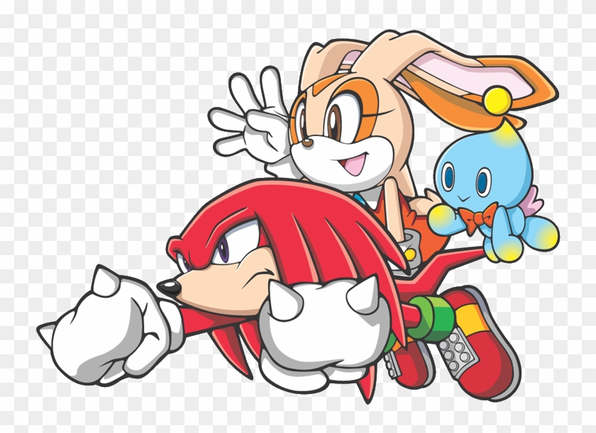 Sonic Advance - Sonic Advance 3 Cream And Knuckles Clipart