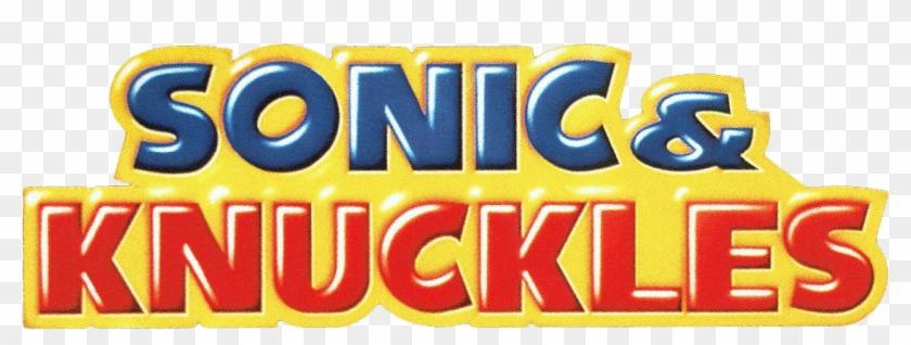 Sonic 3 And Knuckles Logo Download Clipart #1427615