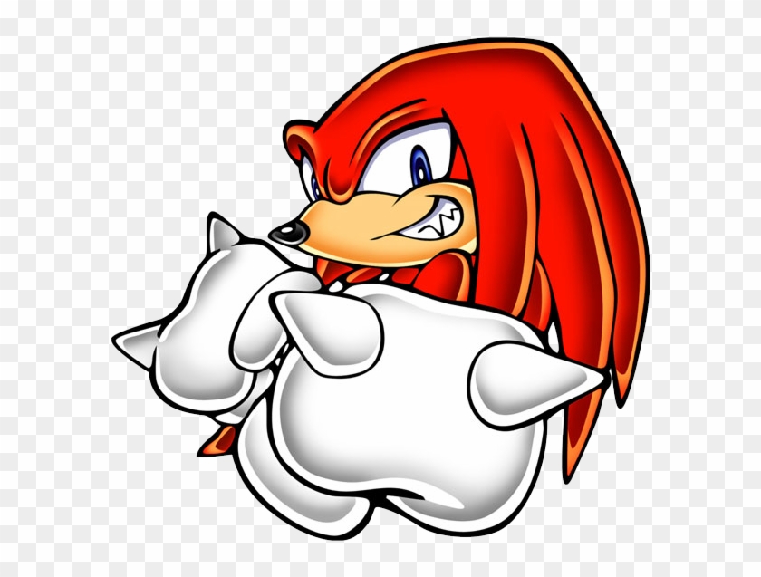 “unknown From M - Knuckles The Echidna Sonic Adventure Art Clipart
