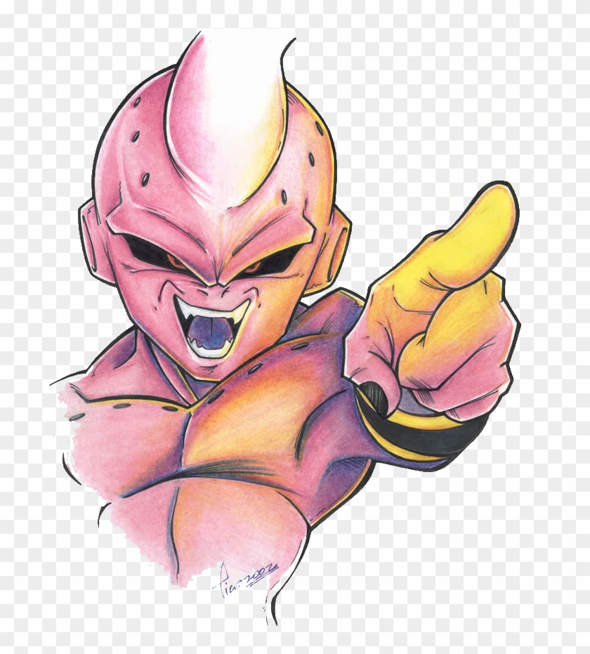 Kid Buu - Dibujos Dragon Ball Majin Boo Clipart