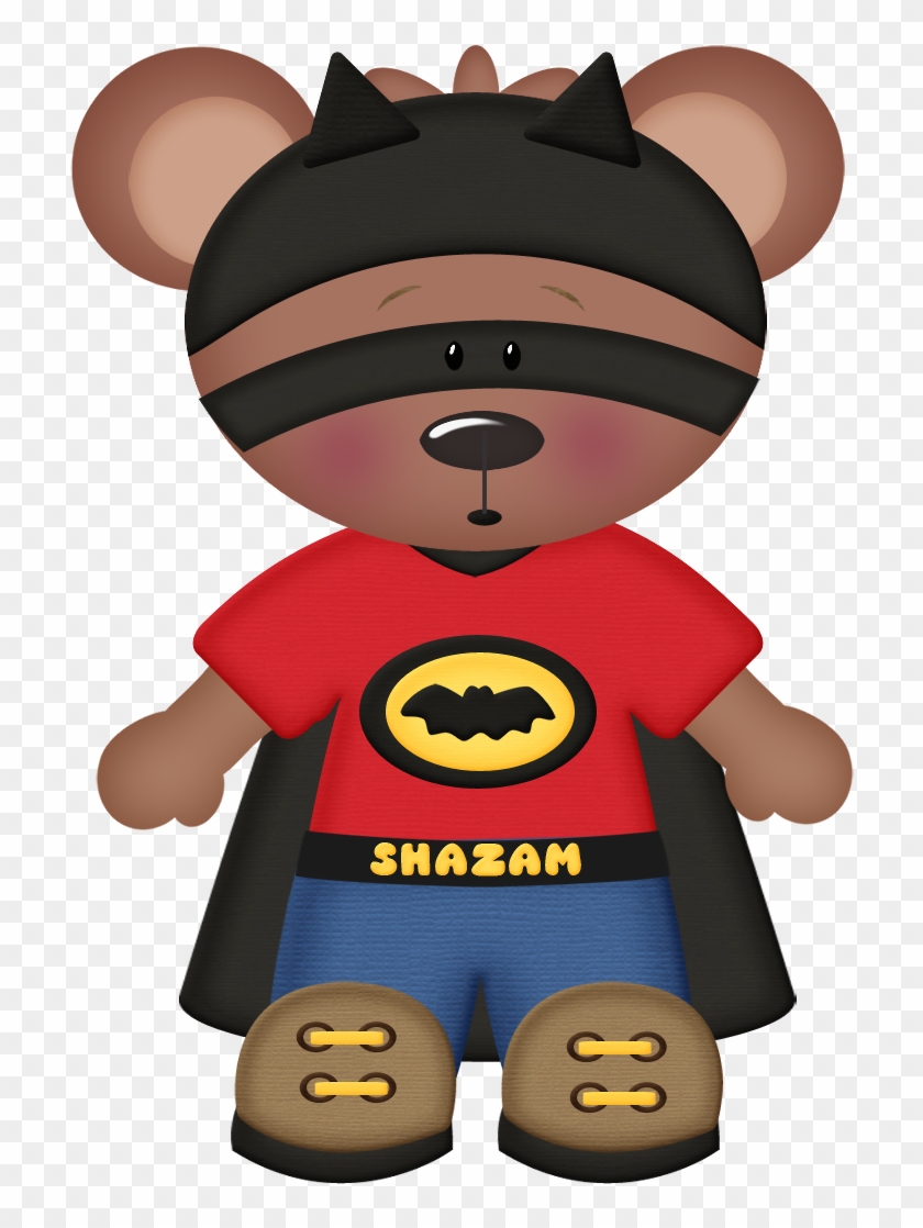 Shazam Bear - Cartoon Clipart #1428009