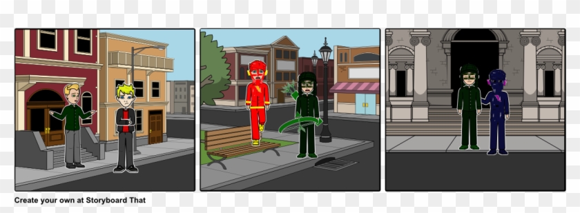 Flash And Arrow - Lyddie Movie Clipart