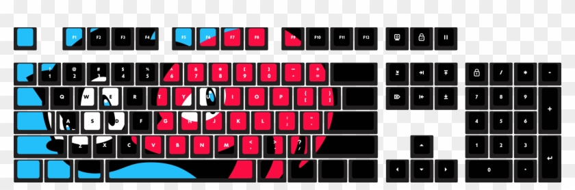 Choose Your Keycap Colors - Cherry Mx Avid Keycaps Clipart