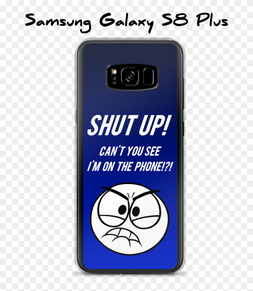Shut Up Case Guys Mockup Case On Phone Case On Phone - Smartphone Clipart