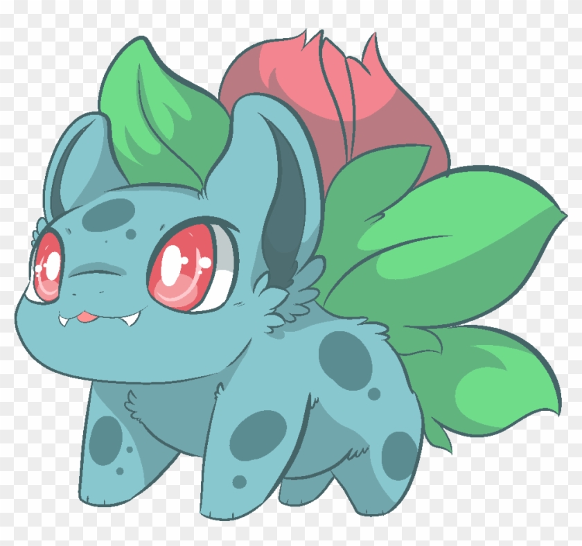 Ivysaur - Cartoon Clipart #1428283