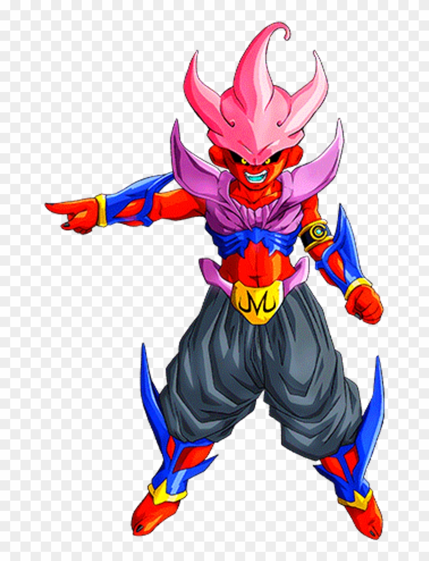 Janembuu By Alexelz - Buu And Janemba Clipart #1428344