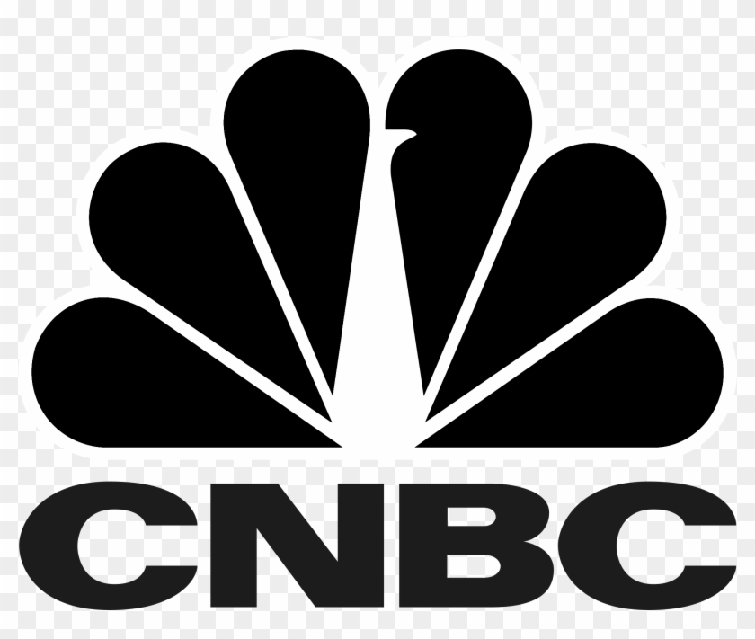 Cnbc Logo Black - Cnbc Logo Black And White Clipart #1428461