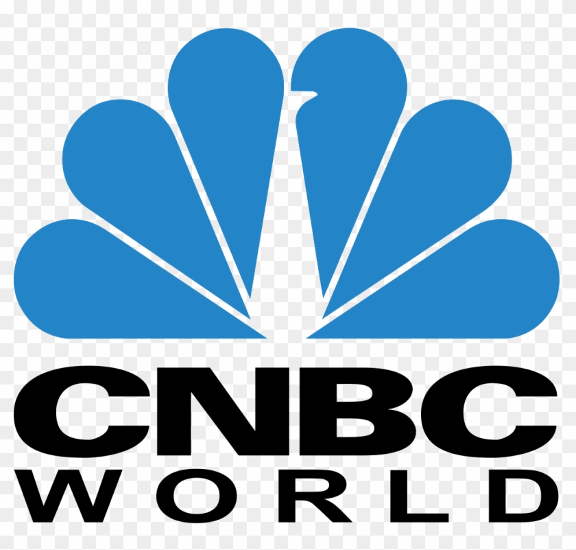 Cnbc Worldsvg Wikipedia - Cnbc World Logo Png Clipart