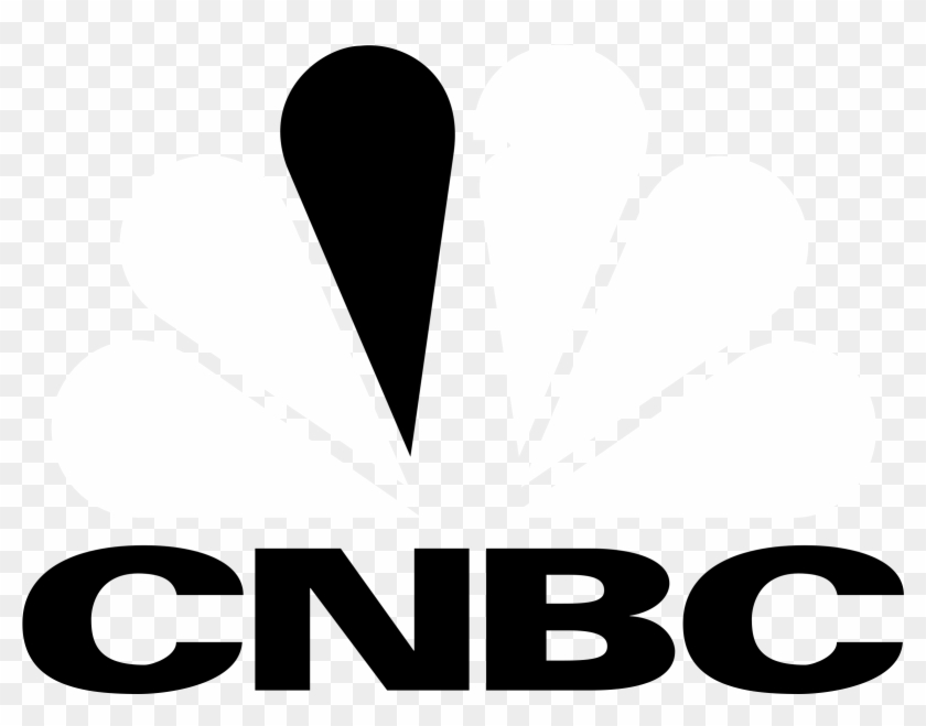 Cnbc Logo Black And White - Cnbc Clipart #1428544