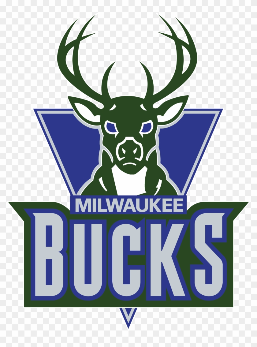 Logo Milwaukee Bucks - Old Vs New Nba Logos Clipart #1428568