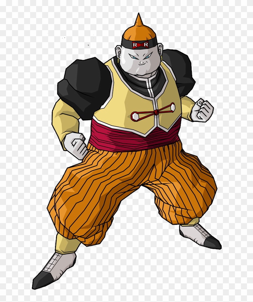 Android 19 Fight And Kid Buu Sighting - Dragon Ball Z Fat Android Clipart #1428659