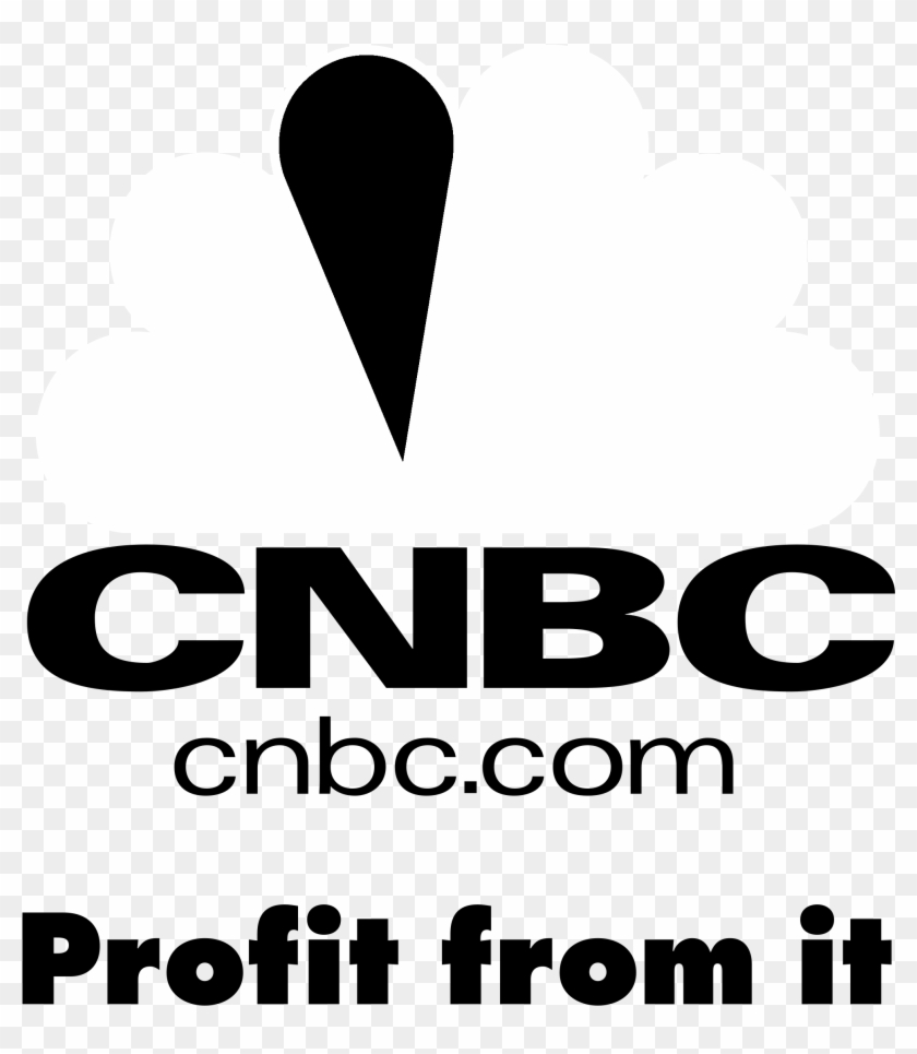 Cnbc Logo Black And White - Cnbc Clipart
