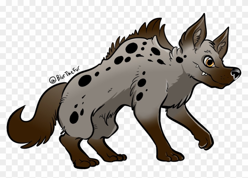 Hyena Transparent Image - Cartoon Clipart #1428688