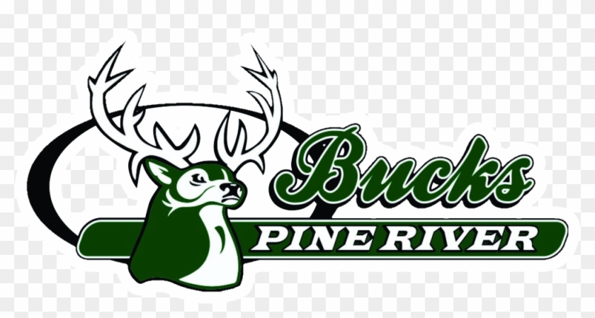 Pine River Bucks - Buck Mascot Clipart