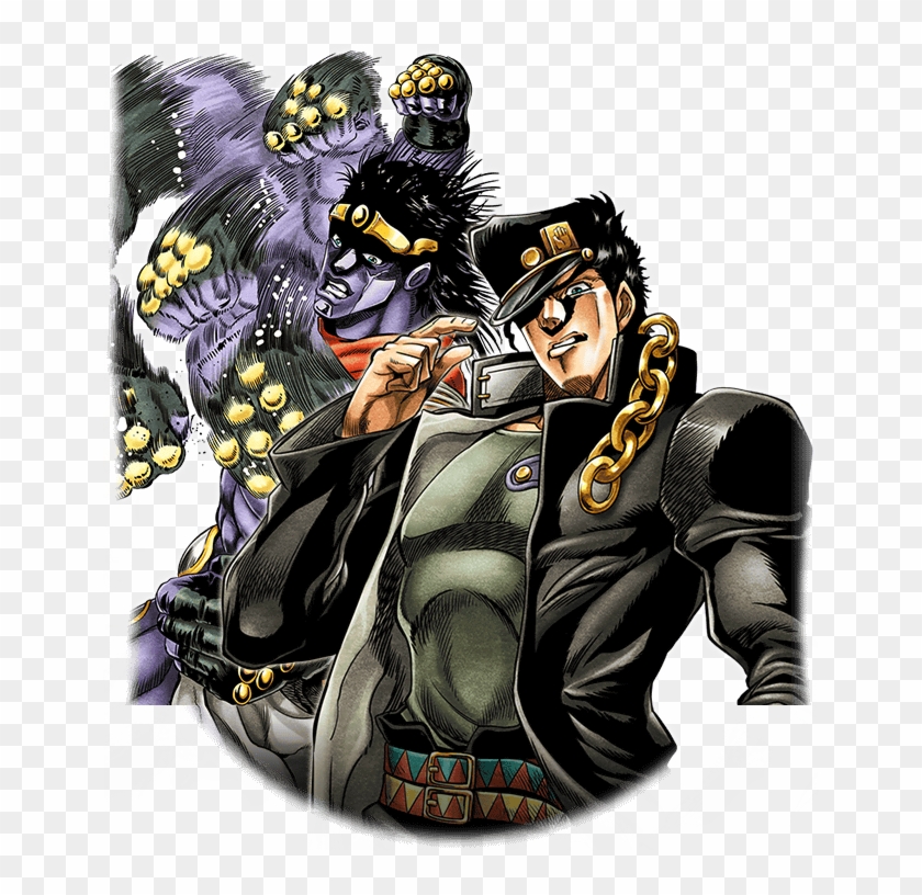 Unit Jotaro Kujo - Cartoon Clipart #1428716