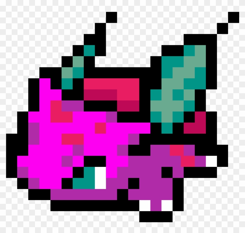 Alolan Ivysaur - Bulbasaur Pixel Art Clipart #1429053