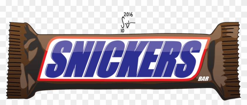 Bar Vector - Snickers Candy Bar Vector Clipart