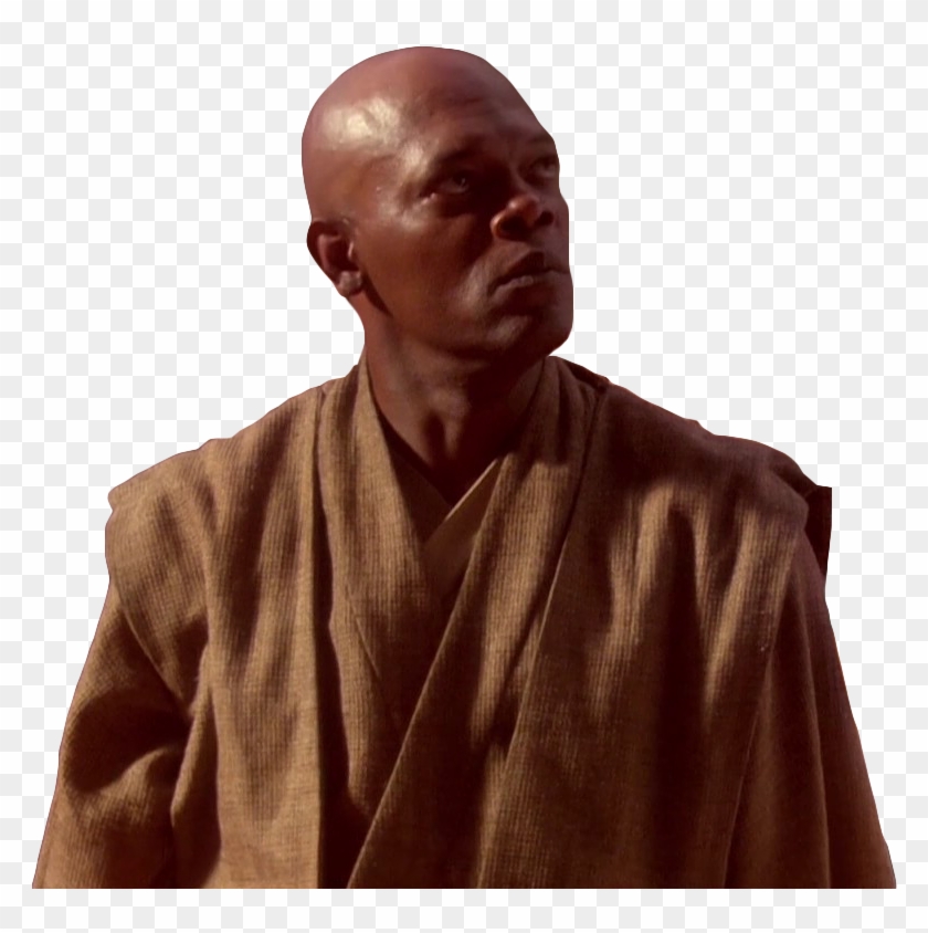 Transparent Mace Windu - Monk Clipart