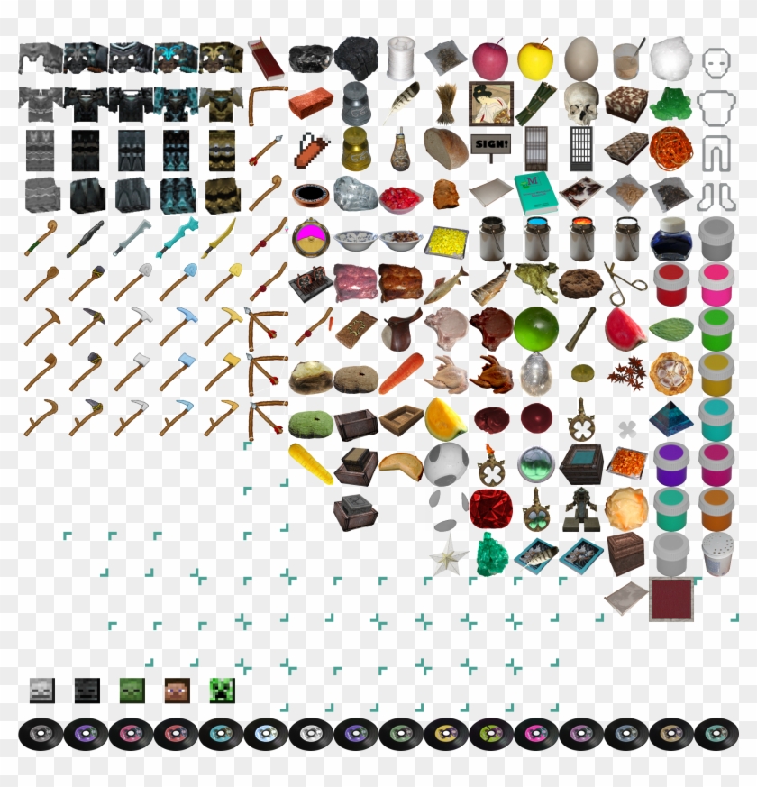 Minecraft Items Clipart #1429725