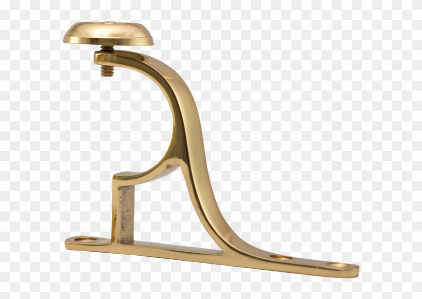 Brass End Bracket - Winter Sport Clipart #1429943