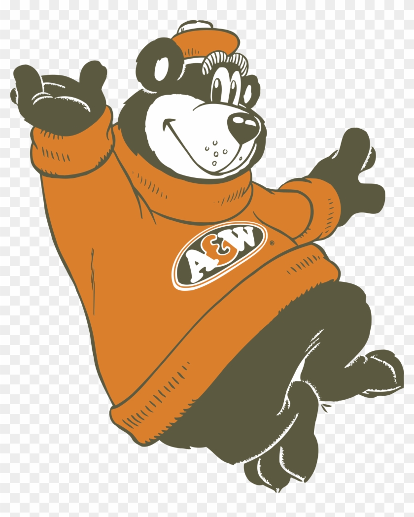 A&w Logo Png Transparent - A&w Bear Logo Clipart