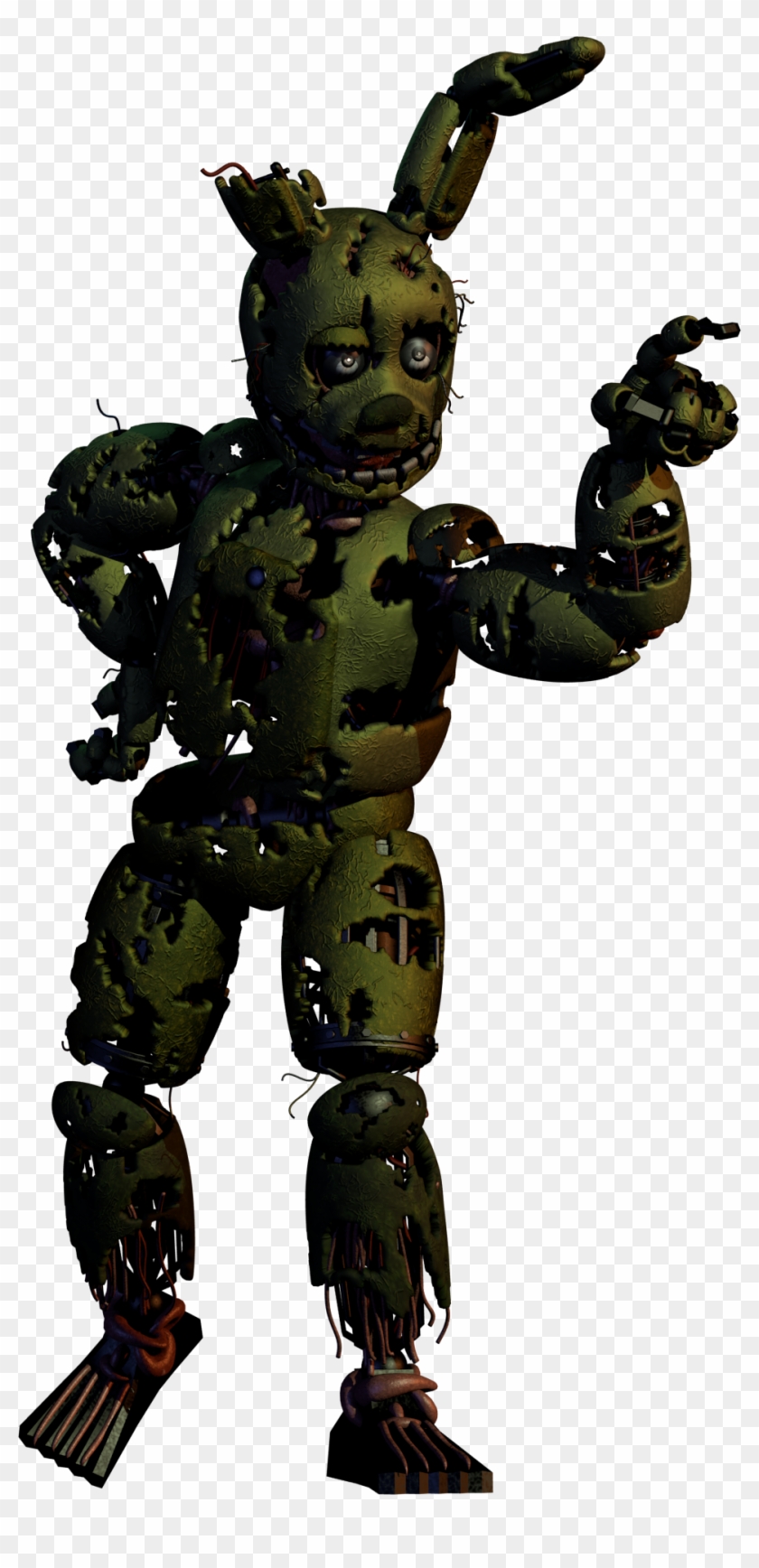 Renderspringtrap - King K Rool Pose Clipart #1430153