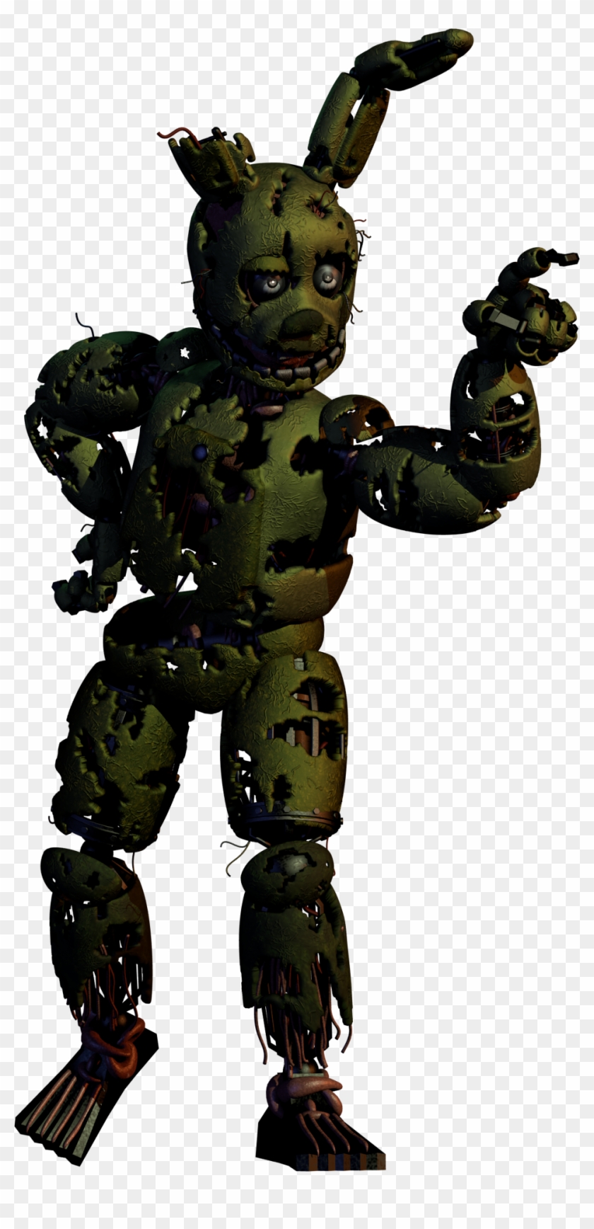 Renderspringtrap - King K Rool Pose Clipart